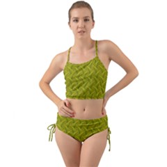 Autumn Leaves Pattern Mini Tank Bikini Set by LoolyElzayat