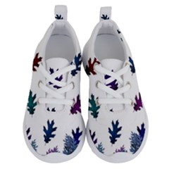 Blue Purple Leaves Running Shoes by LoolyElzayat