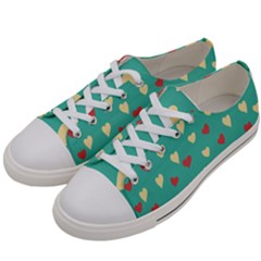 Tenderhearted Women s Low Top Canvas Sneakers by WensdaiAmbrose