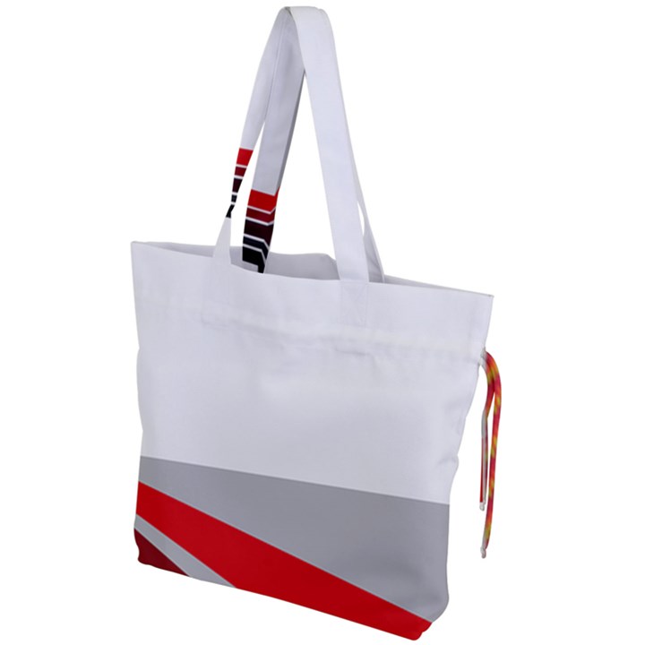 Lift Off Drawstring Tote Bag