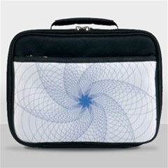 Spirograph Pattern Geometric Lunch Bag by Mariart