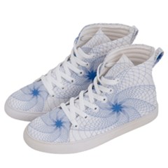 Spirograph Pattern Geometric Men s Hi-top Skate Sneakers by Mariart