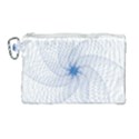 Spirograph Pattern Geometric Canvas Cosmetic Bag (Large) View1