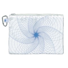 Spirograph Pattern Geometric Canvas Cosmetic Bag (xl) by Mariart