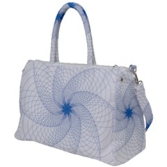 Spirograph Pattern Geometric Duffel Travel Bag