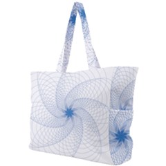 Spirograph Pattern Geometric Simple Shoulder Bag