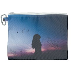 At Dusk Canvas Cosmetic Bag (xxl) by WensdaiAmbrose