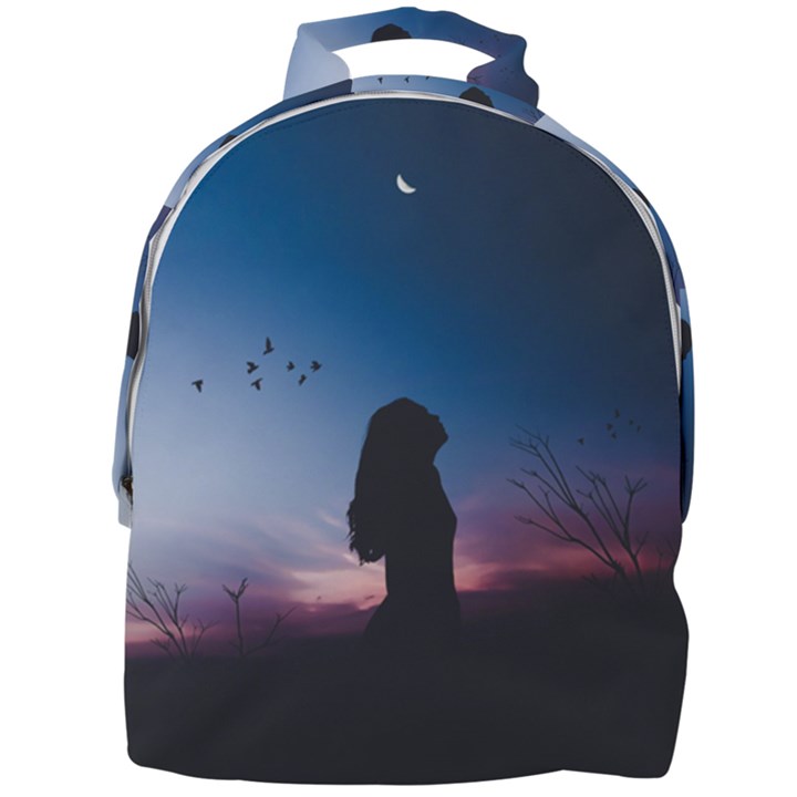 At Dusk Mini Full Print Backpack