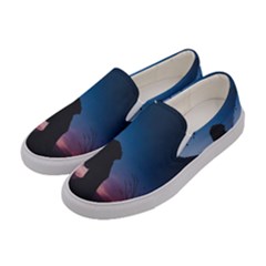 At Dusk Women s Canvas Slip Ons by WensdaiAmbrose