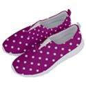 Polka Dots in Purple No Lace Lightweight Shoes View2