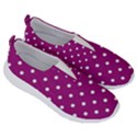 Polka Dots in Purple No Lace Lightweight Shoes View3