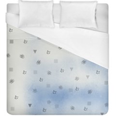 Simple Minimal Shapes Brushes Design Duvet Cover (king Size) by LoolyElzayat