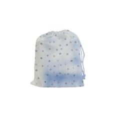 Simple Minimal Shapes Brushes Design Drawstring Pouch (small) by LoolyElzayat