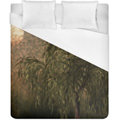 Willow At Sunset Duvet Cover (california King Size) by LoolyElzayat