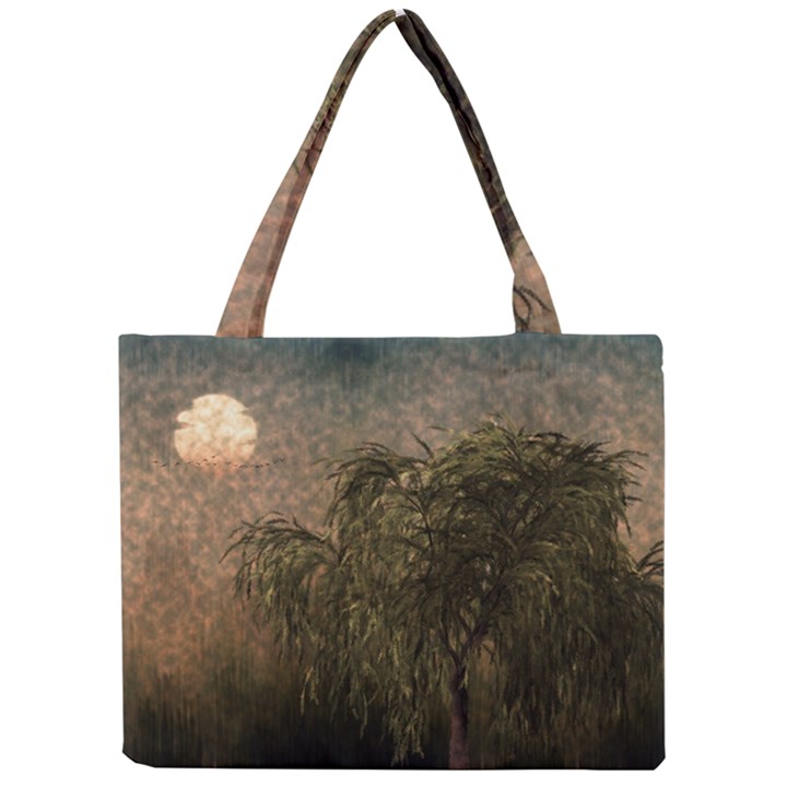 Willow At Sunset Mini Tote Bag