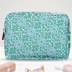 Colorful Abstract Print Pattern Make Up Pouch (medium)