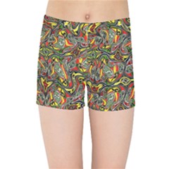 Ml-7-6 Kids  Sports Shorts by ArtworkByPatrick