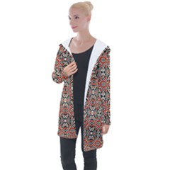 Ml-7-7 Longline Hooded Cardigan