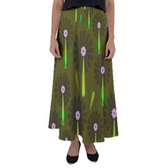 Zappwaits Flared Maxi Skirt