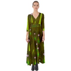 Zappwaits Button Up Boho Maxi Dress by zappwaits