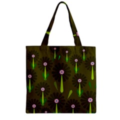 Zappwaits Zipper Grocery Tote Bag by zappwaits