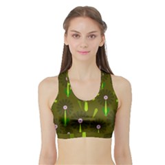 Zappwaits Sports Bra With Border by zappwaits