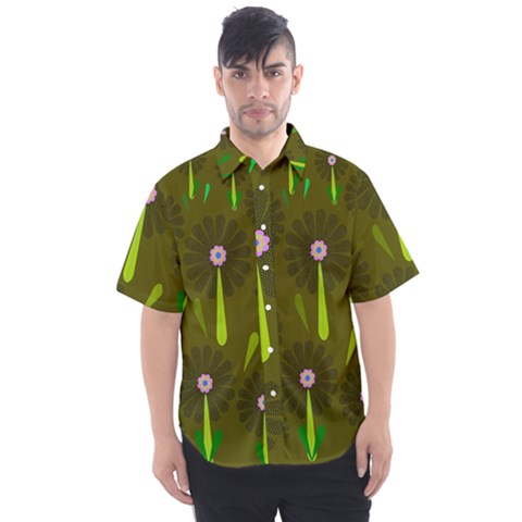 Zappwaits Men s Short Sleeve Shirt by zappwaits