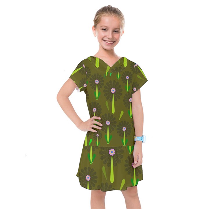 Zappwaits Kids  Drop Waist Dress