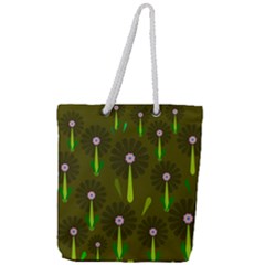 Zappwaits Full Print Rope Handle Tote (large) by zappwaits