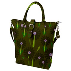 Zappwaits Buckle Top Tote Bag by zappwaits