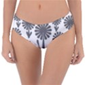 zappwaits flowers black Reversible Classic Bikini Bottoms View3