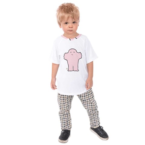 Huggiepops -  big Hug  - By Larenard Kids  Raglan Tee by LaRenard