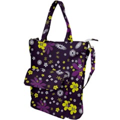 Buttercups & Violets Shoulder Tote Bag by WensdaiAmbrose