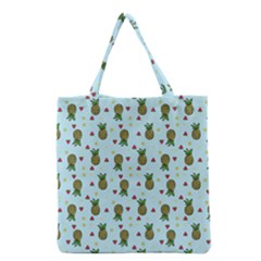 Pineapple Watermelon Fruit Lime Grocery Tote Bag by Mariart