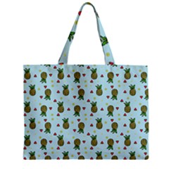 Pineapple Watermelon Fruit Lime Zipper Mini Tote Bag by Mariart