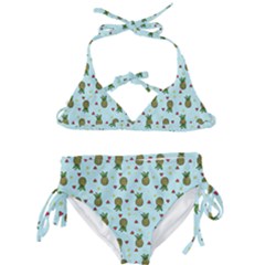 Pineapple Watermelon Fruit Lime Kids  Classic Bikini Set