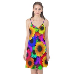 Sunflower Colorful Camis Nightgown by Mariart