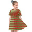 Lumberjack Plaid Buffalo Plaid Green Red Kids  Sailor Dress View1