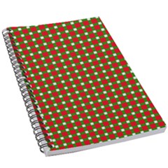 Lumberjack Plaid Buffalo Plaid Green Red 5 5  X 8 5  Notebook