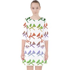 Yard Work Gardening Landscaping Pocket Dress by Mariart