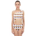 Turkey Thanksgiving Background Spliced Up Two Piece Swimsuit View1