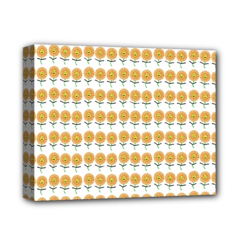 Sunflower Wrap Deluxe Canvas 14  X 11  (stretched) by Mariart