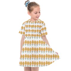 Sunflower Wrap Kids  Sailor Dress