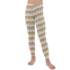 Sunflower Wrap Kids  Lightweight Velour Leggings