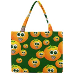 Seamless Orange Pattern Mini Tote Bag by Mariart