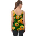 Seamless Orange Pattern Chiffon Cami View2