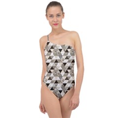 3 Print Reday Image Classic One Shoulder Swimsuit