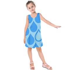 Droplet Kids  Sleeveless Dress by WensdaiAmbrose