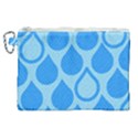 Droplet Canvas Cosmetic Bag (XL) View1