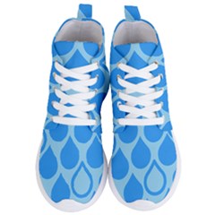 Droplet Women s Lightweight High Top Sneakers by WensdaiAmbrose